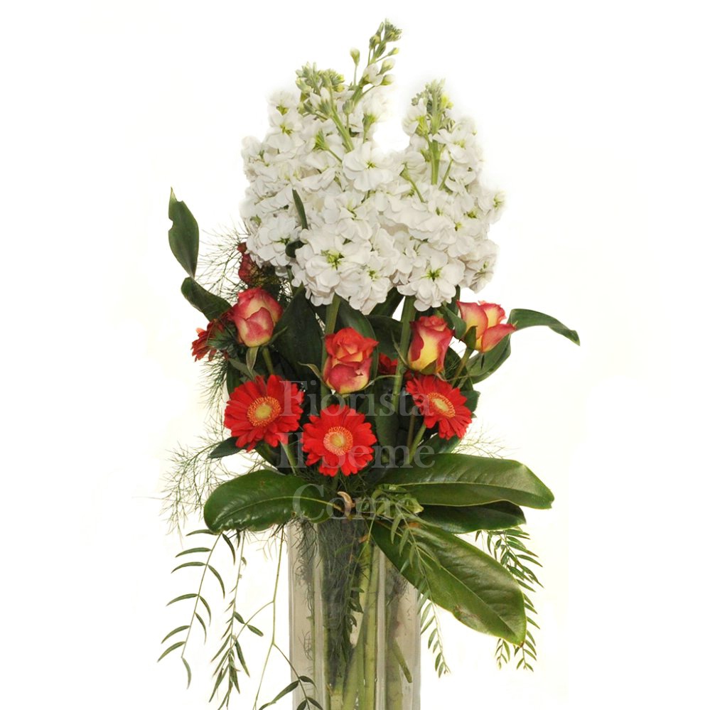 Foto Long stem flower bouquet