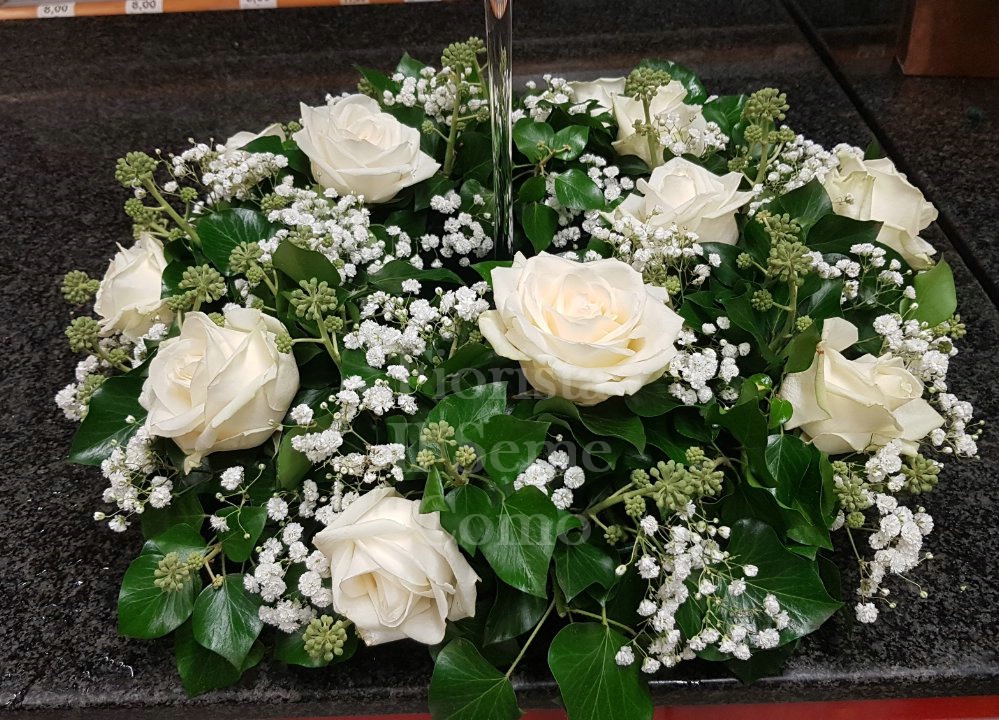 Foto Wreath for funeral urn
