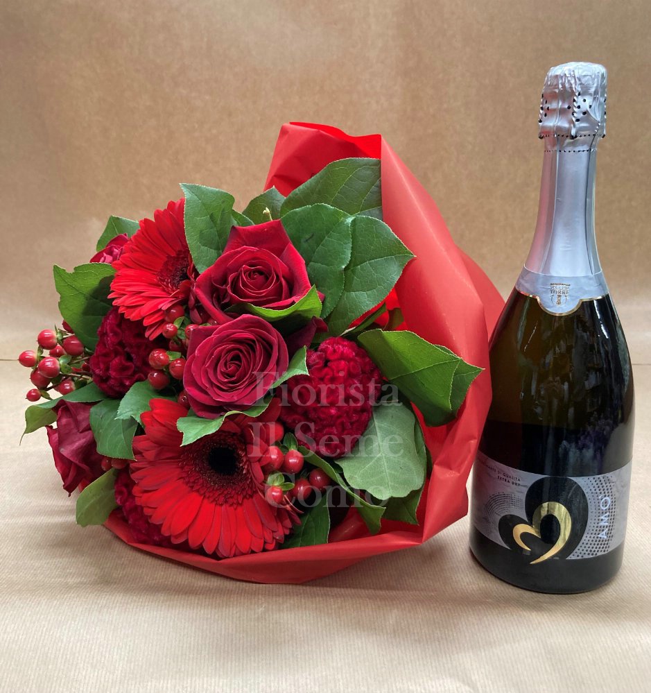 Foto Bouquet e spumante brut